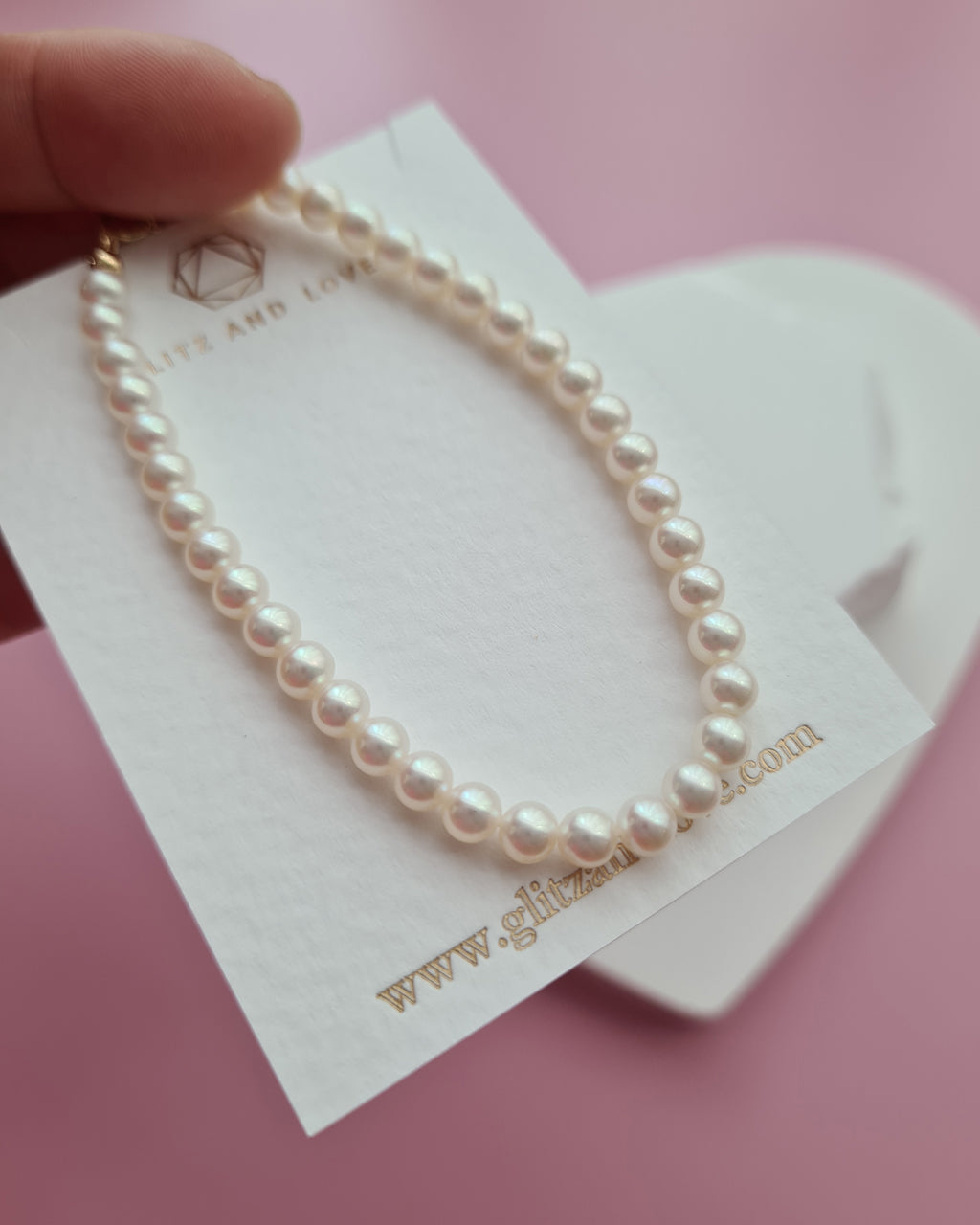 White Akoya Pearl 18K Gold Earrings and Bracelet Jewelry Set Wedding Jewelry for Brides
