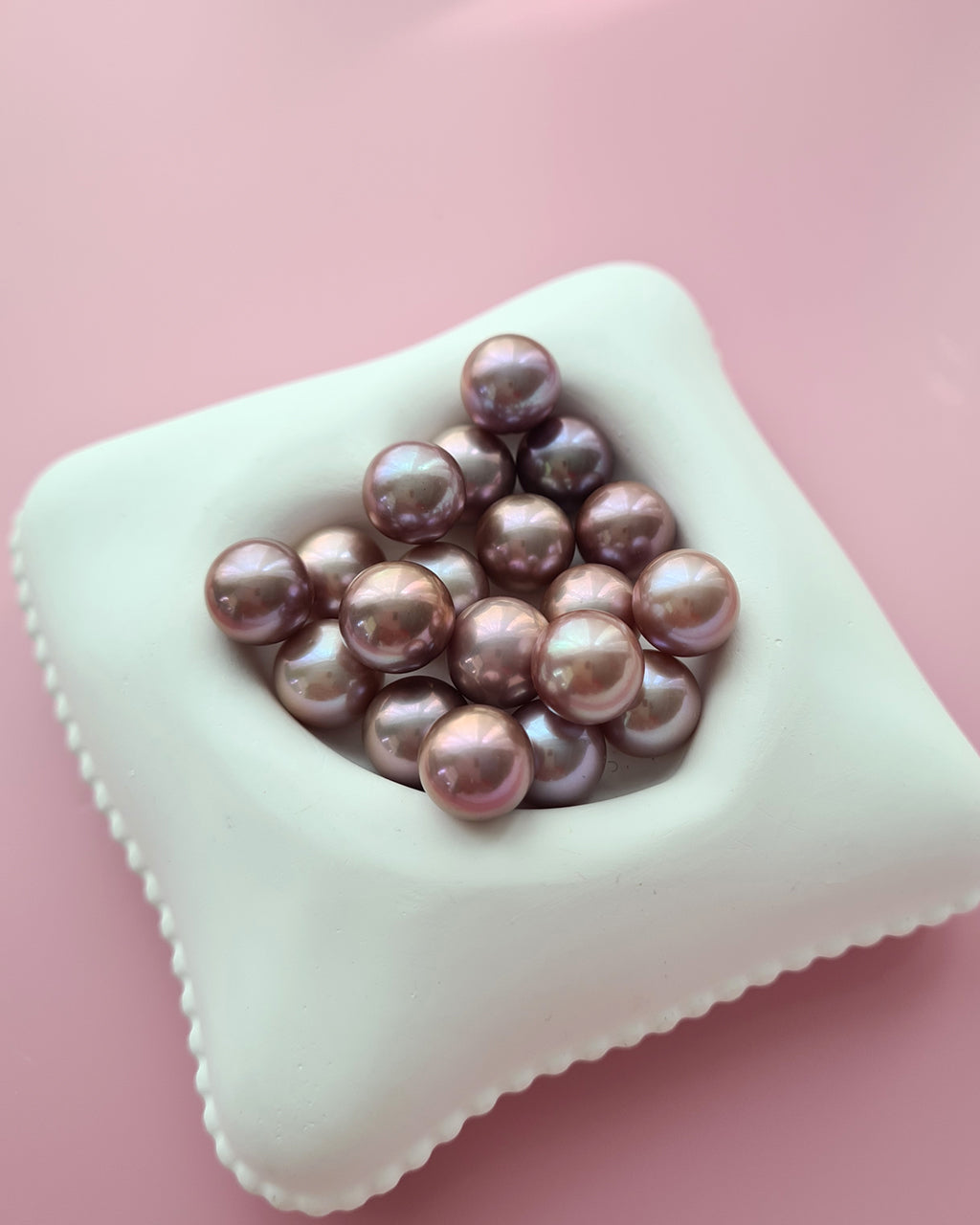 Purple Edison Pearl Pendant Necklace - Simple Pearl Jewelry Singapore