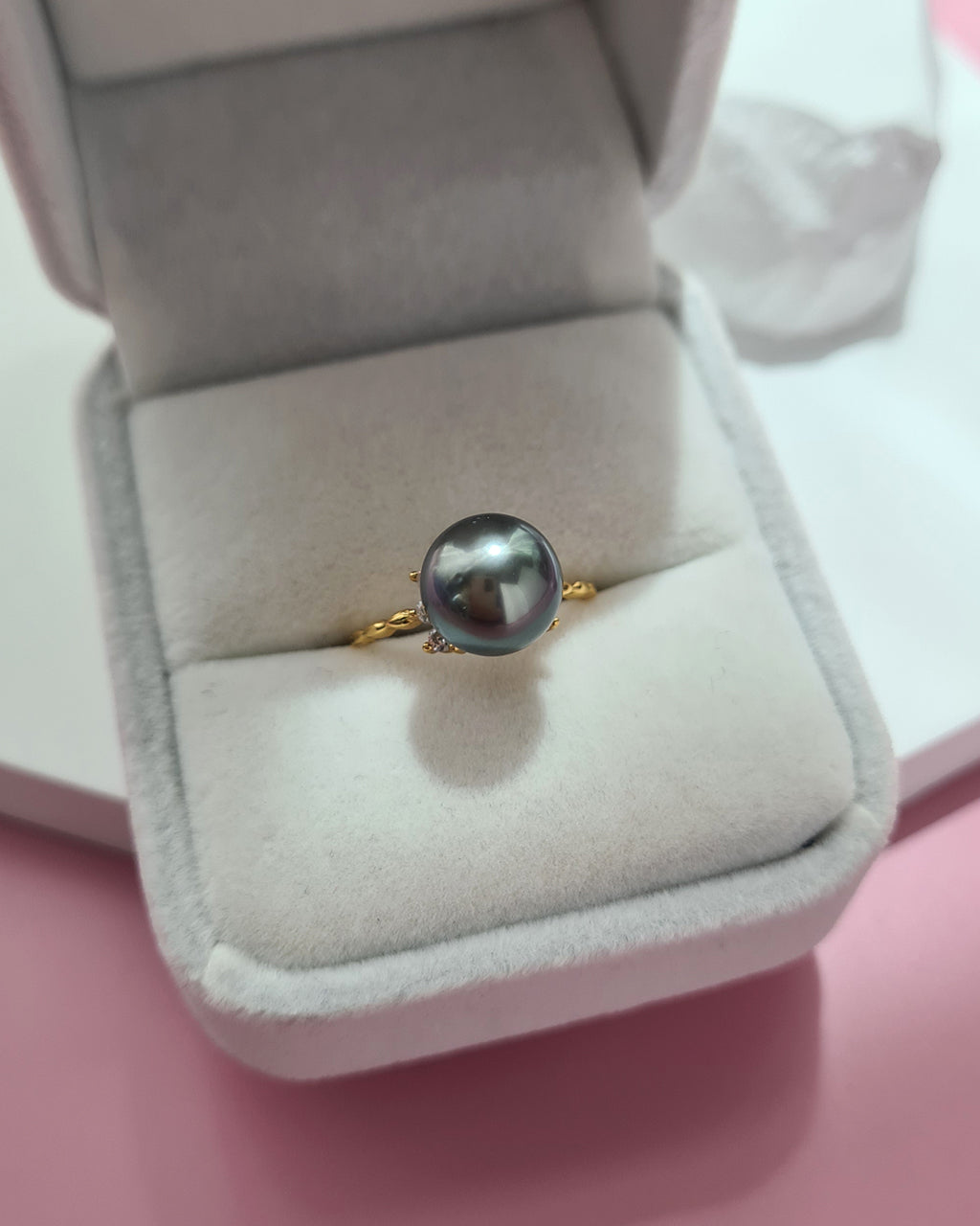Tahitian Pearl Ring - Simple Pearl Ring