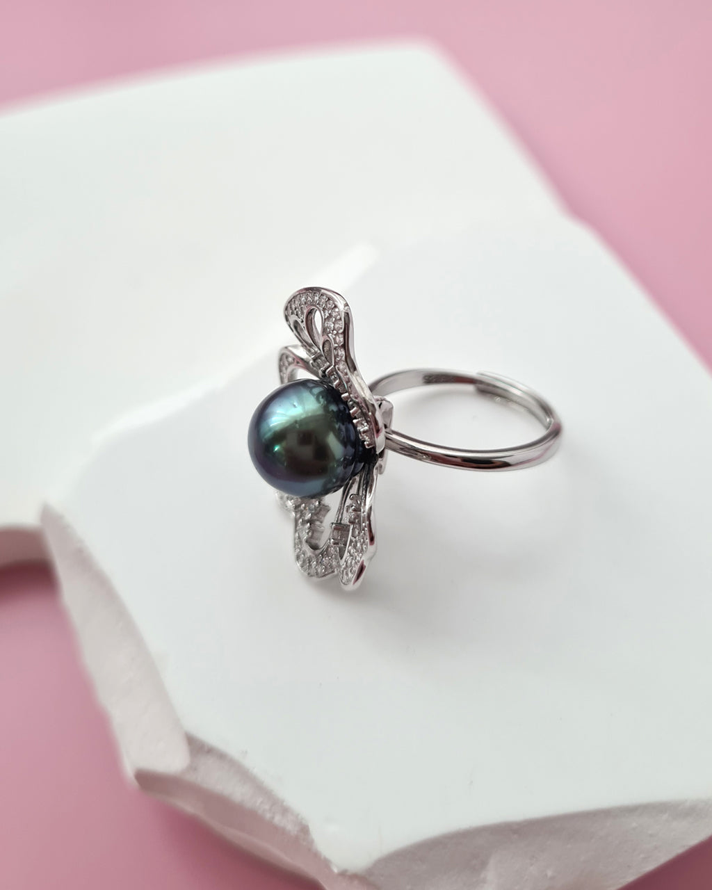 Tahitian Pearl Pendant and Ring - Dual Use Tahitian Pearl Jewelry