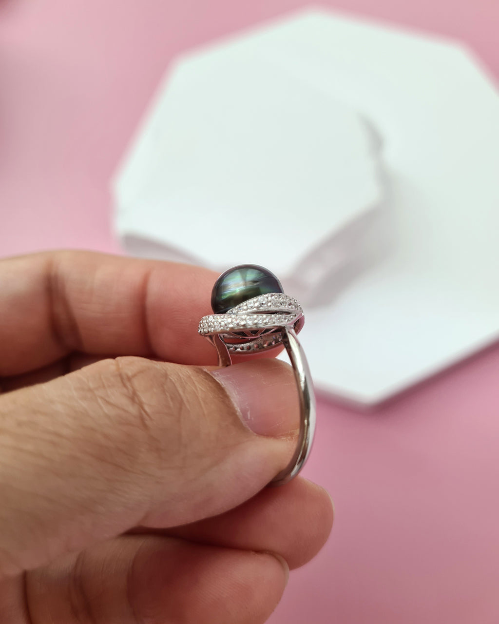Tahitian Pearl Ring, Quiet Luxury, Pearl Jewelry
