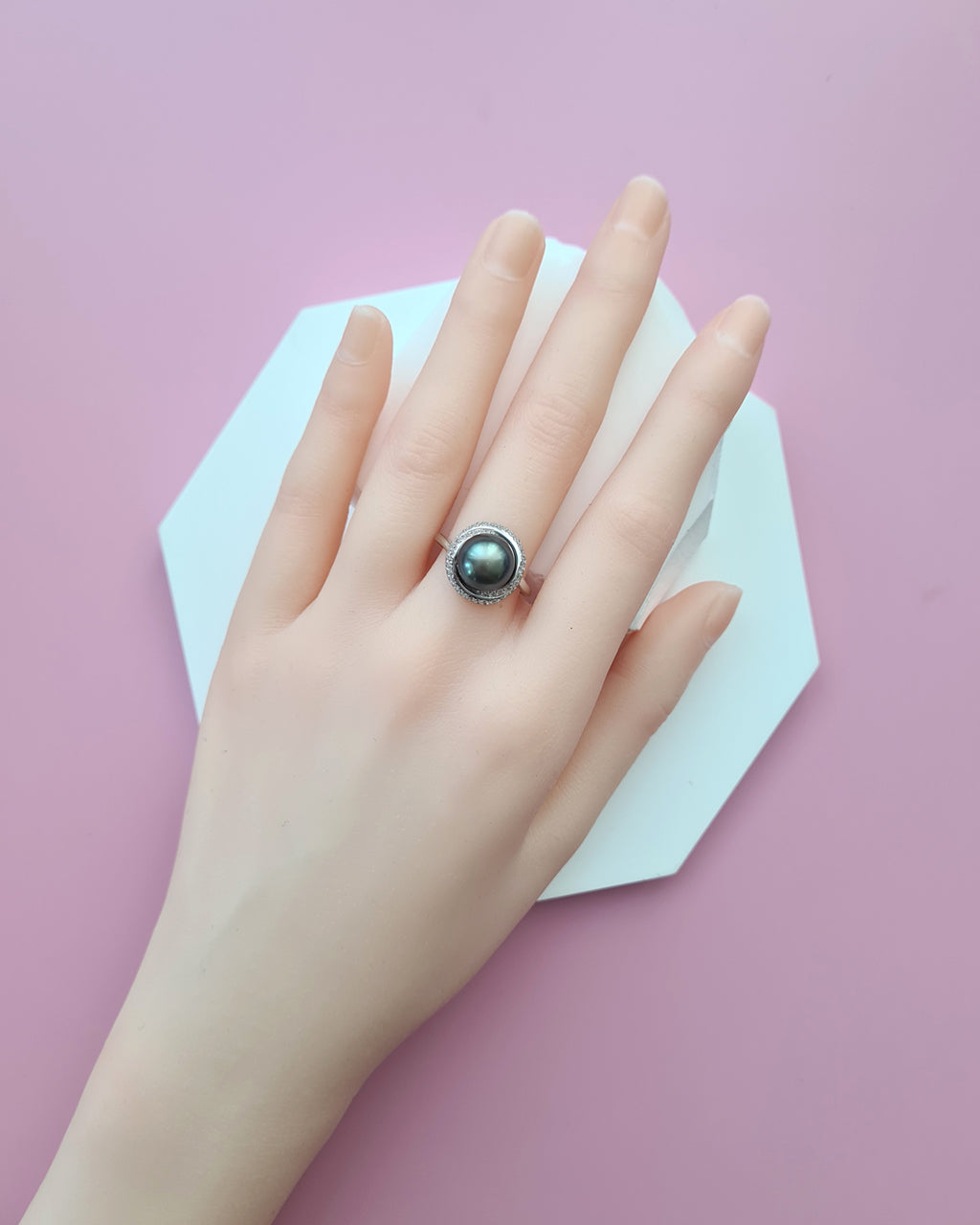 Tahitian Pearl Ring, Quiet Luxury, Pearl Jewelry