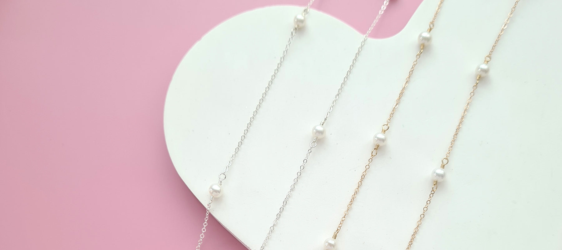 Floating Pearl Necklace