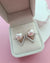 White Pearl Earrings - Detachable Jacket Stud Earrings