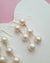 Elegant Freshwater Pearl Dangle Earrings - 10mm+ Pearl 14k Gold Filled Jewelry in Singapore