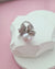 12mm Freshwater White Pearl Ring - Ribbon Statement Pearl Ring in Singapore