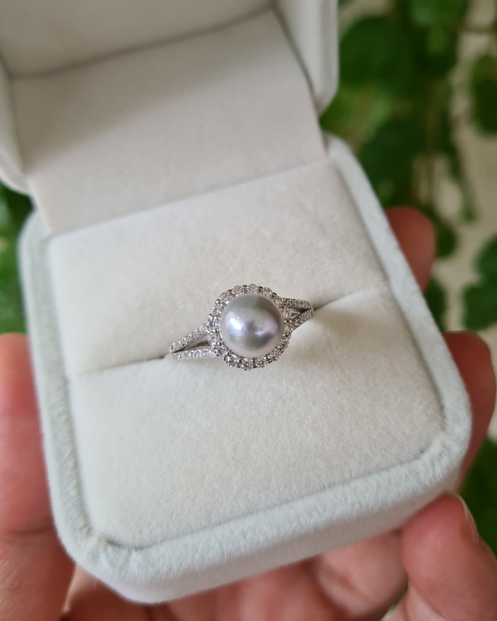 Akoya ring cheap