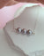 Radiant Trio: Glimmering Akoya Silver-Blue Pearl Necklace Sterling Silver