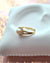 Akoya Pearl Halo Ring - Gold Queen Champagne Akoya Pearl