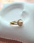 Akoya Pearl Halo Ring - Gold Queen Champagne Akoya Pearl