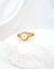 Akoya Pearl Halo Ring - Gold Queen Champagne Akoya Pearl