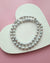 Silver Blue Akoya Baroque Pearl Strand Necklace, 925 Sterling Silver Pearl Jewelry in Singapore