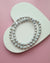 Silver Blue Akoya Baroque Pearl Strand Necklace, 925 Sterling Silver Pearl Jewelry in Singapore
