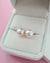 White Akoya Pearl 18K Gold Stud Earrings - 9mm to 9.5mm TEN-NYO
