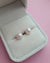 White Akoya Pearl 18K Gold Stud Earrings - 7.5mm to 8mm TEN-NYO
