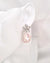 Large White Baroque Pearl Earrings - Lily Floral
