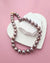 Metallic Purple Pearl Strand Necklace - Traditional Pearl Knotting, Pearl Jewelry in Singapore