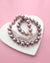 Metallic Purple Pearl Strand Necklace - Traditional Pearl Knotting, Pearl Jewelry in Singapore