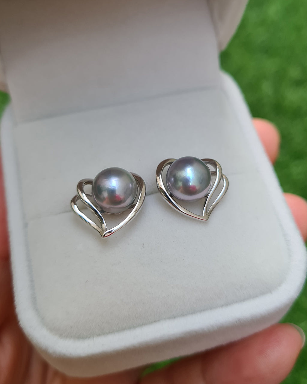 Akoya shop stud earrings