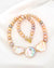 Candy Color Freshwater Pearl Necklace - Big Baroque Buttons Pearls