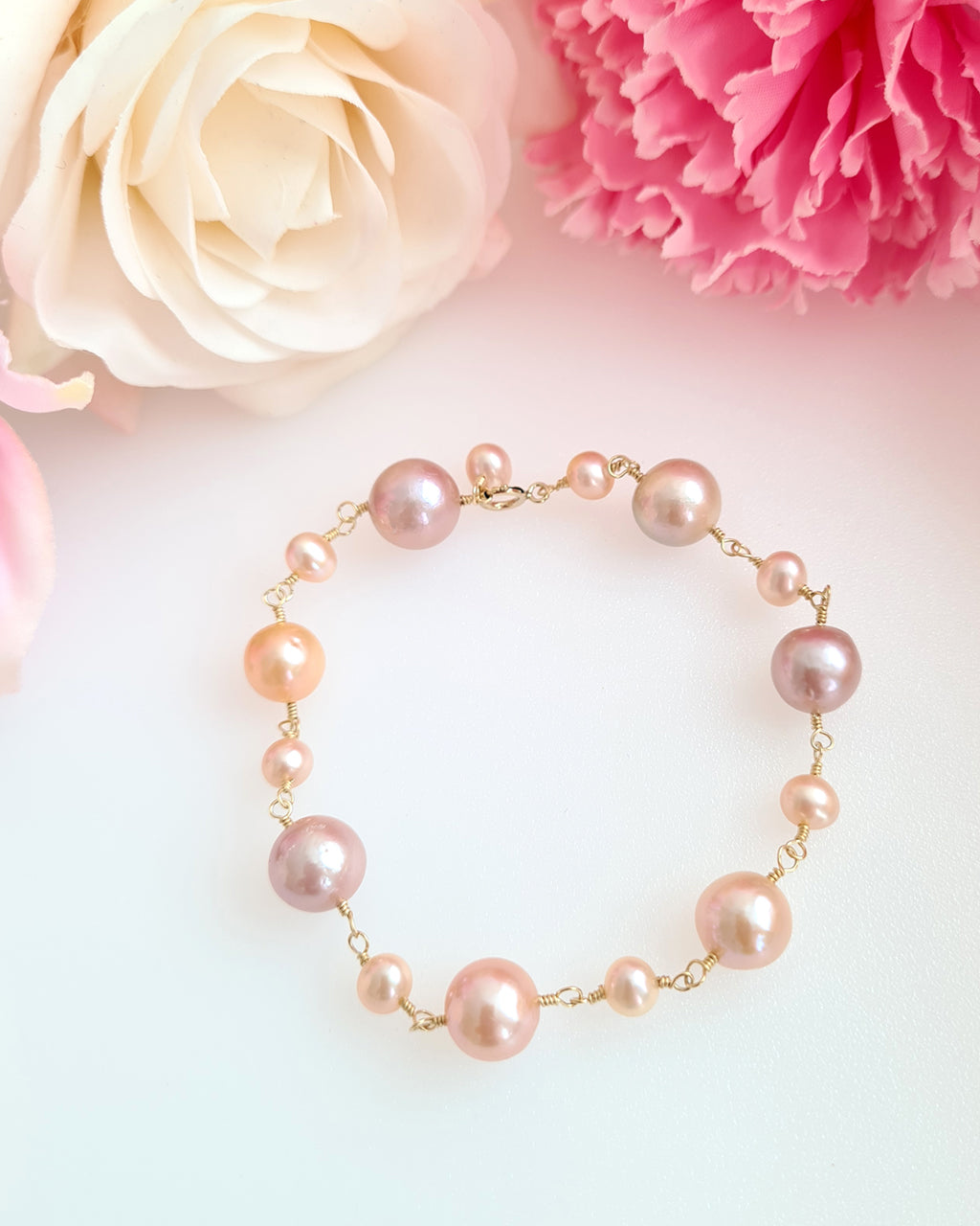 Candy Color Pearl Bracelet Perfect Gift for Mothers Brides
