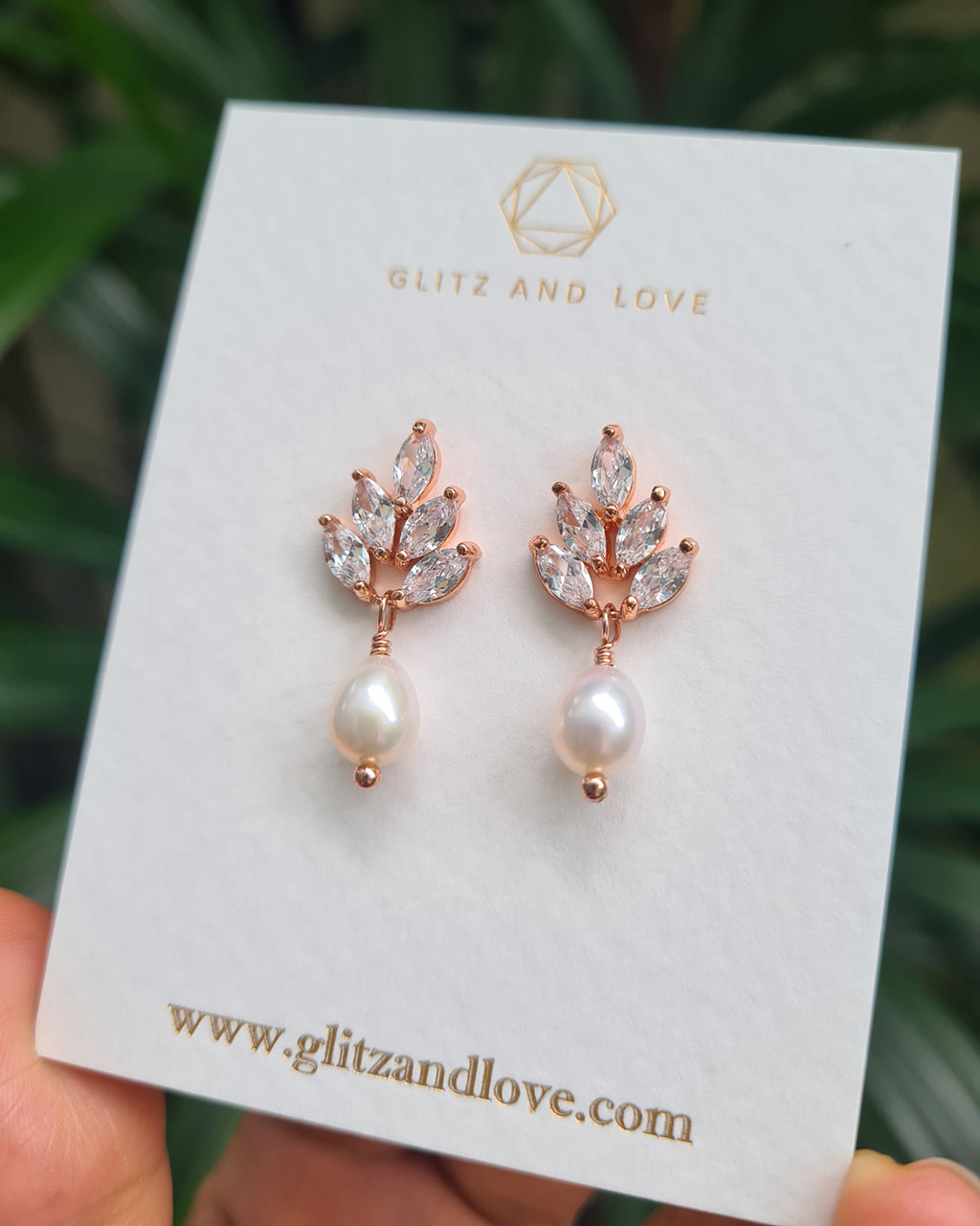Round Flower Earrings – Origami Jewels