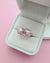 Double Keshi Pearl Twig Ring, handmade pearl jewelry in Singapore