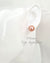 Pink Purple Edison Pearl Stud Earrings 18K Rose Gold Pearl Stud Earrings