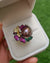 Edison Pearl Ring | Secret Garden Purple Pearl Cocktail Ring