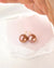 Edison Pearl Stud Earrings - 18K Gold Purple Pearl Stud Earrings 