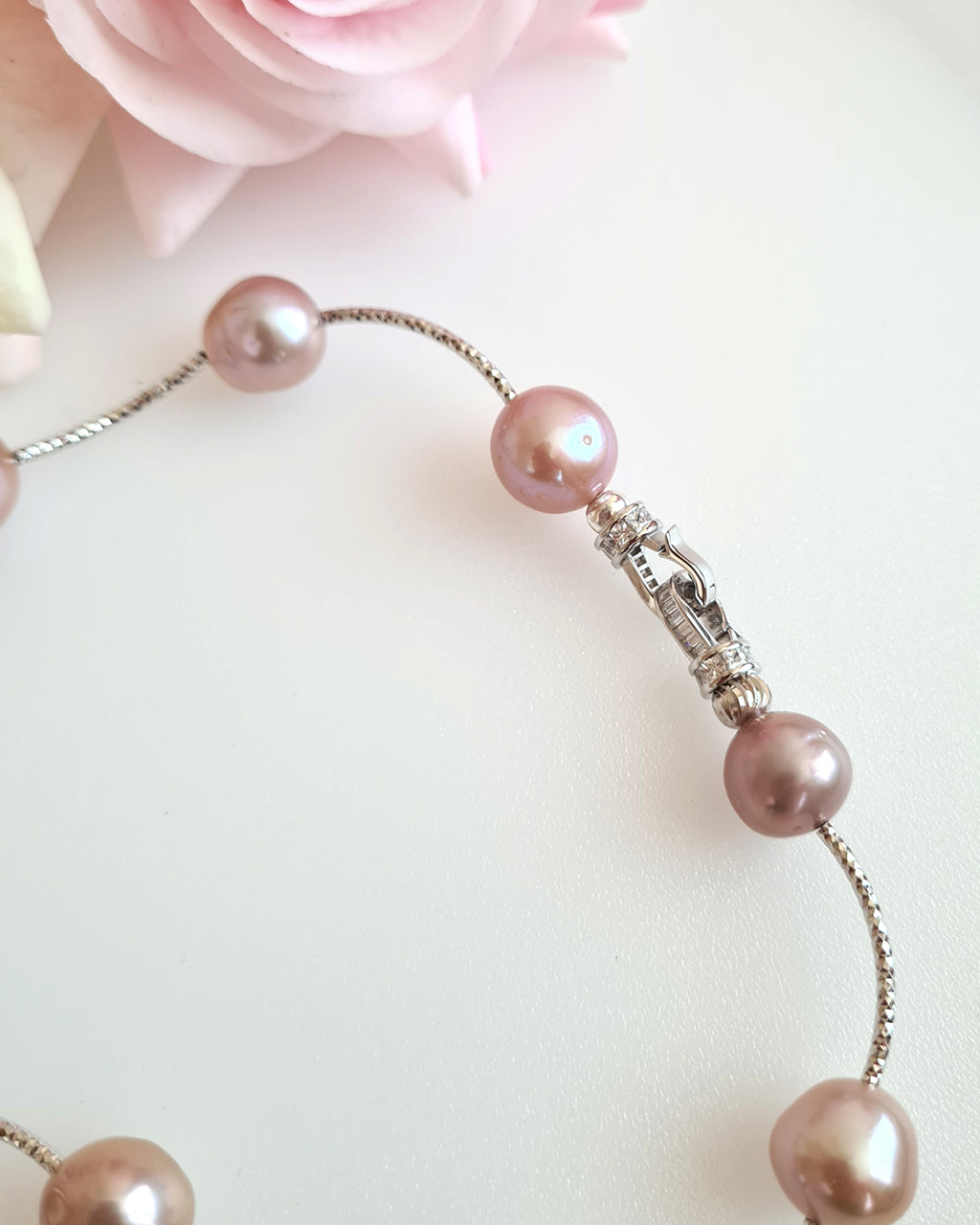 Timeless Edison Pearl Necklace | Candy Color Freshwater Pearl Jewelry