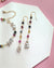 Freshwater Keshi Pearl Jewelry Set with Natural Gemstones Sapphire Emerald Ruby Handmade Pearl Jewelry in Singapore