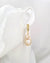Freshwater Baroque Pearl Earrings - Simple Gold Vine Pearl Jewelry in Singapore