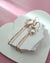 Freshwater Large Keshi Earrings in Rose Gold Filled 