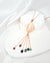 Baroque Pearl Tassel Necklace Rose Gold Filled Pearl and Gemstone Necklace
