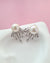 White Pearl Earrings - Detachable Jacket Stud Earrings Pearl Jewelry in Singapore