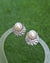 Freshwater Pearl Earrings - Cluster Latch Back Earrings