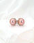 Edison Pearl Stud Earrings - Soft Pink Freshwater Pearl Stud Earrings handmade in Singapore
