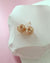 8.6m Golden South Sea Pearl 18K Gold Stud Earrings, Minimalist Pearl Studs