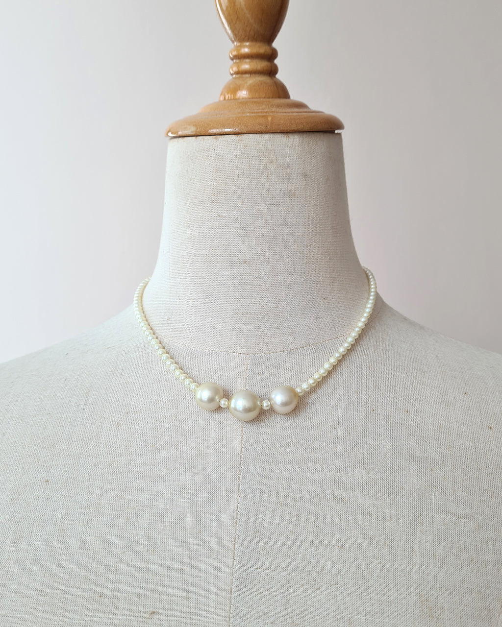 Gold South Sea Pearl and Baby Gold Akoya Pearl Strand Necklace