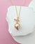South Sea Pearl Pendant Necklace - Butterfly