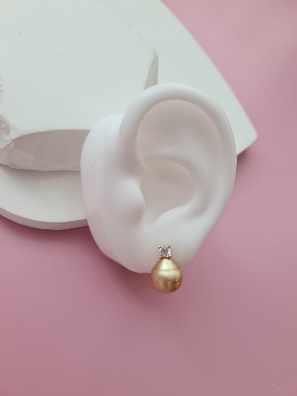 South Sea Pearl Earrings - Classic Handmade Pearl Jewelry in Singapore