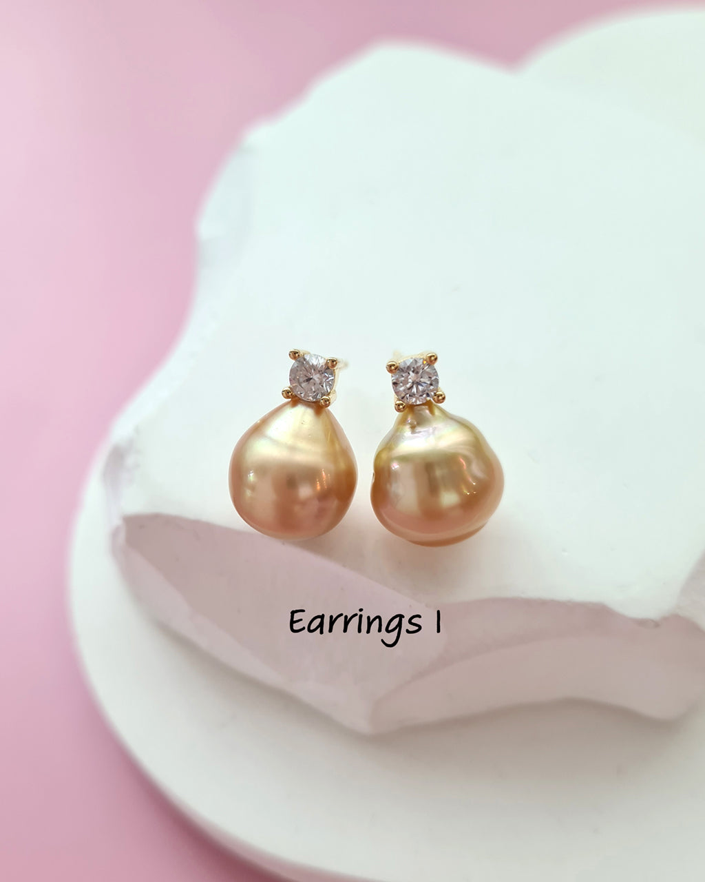 South Sea Pearl Earrings - Classic Handmade Pearl Jewelry in Singapore