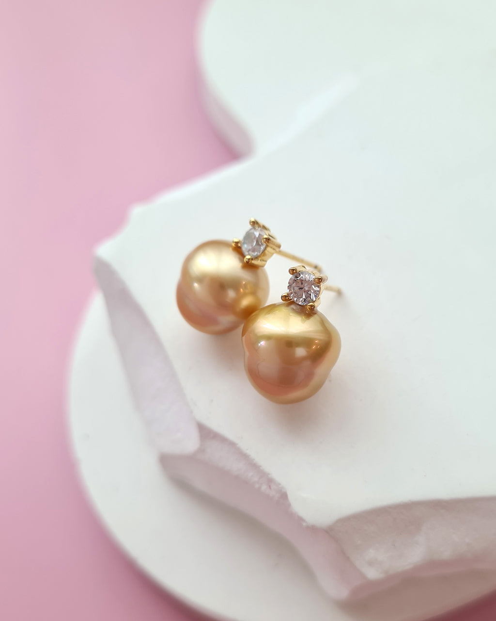 South Sea Pearl Earrings - Classic Handmade Pearl Jewelry in Singapore