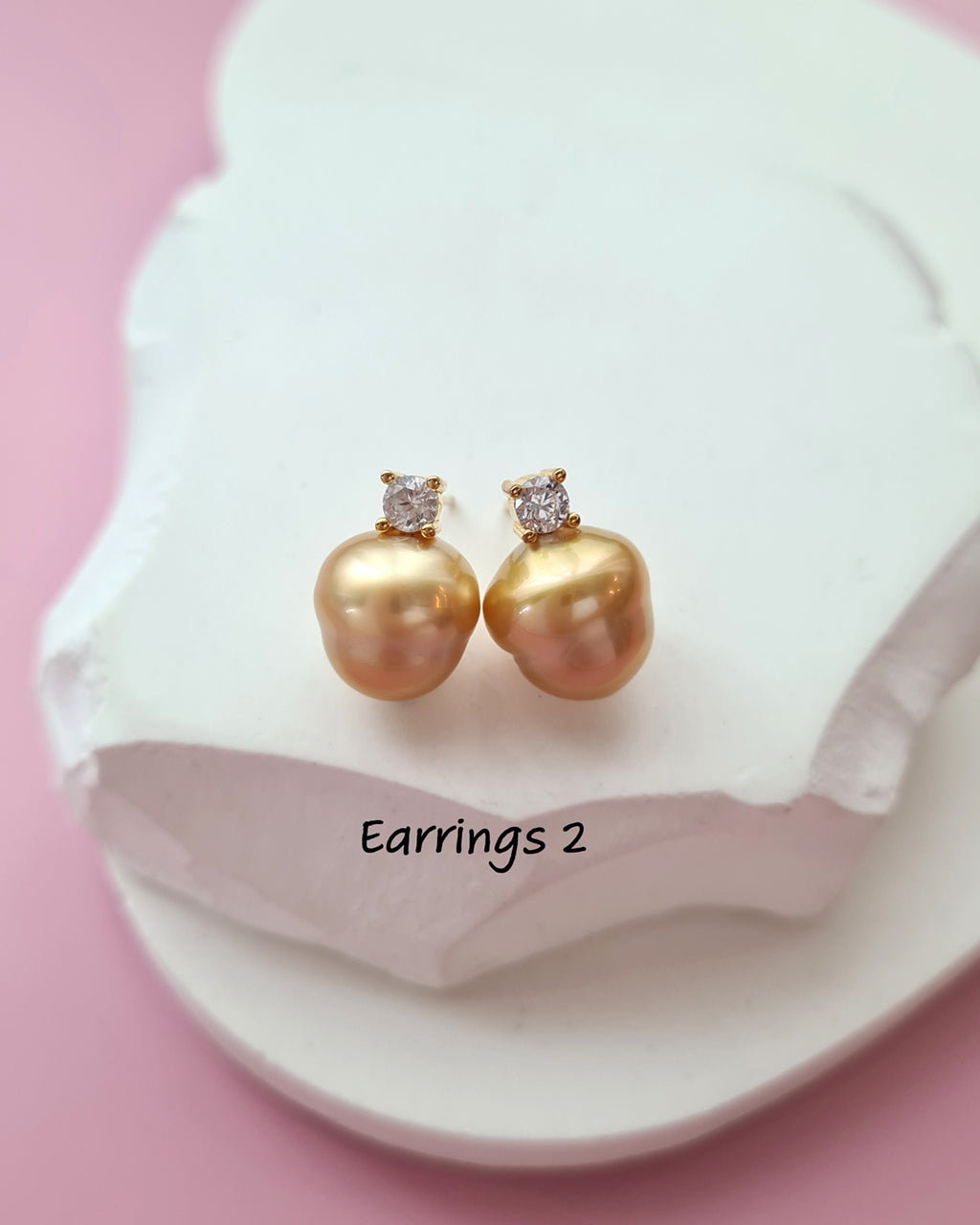 South Sea Pearl Earrings - Classic Handmade Pearl Jewelry in Singapore