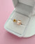 Gold South Sea Pearl Ring - Open Ring, Handmade Pearl Jewelry in Singapore