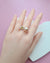 Gold South Sea Pearl Ring - Open Ring, Handmade Pearl Jewelry in Singapore