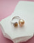 Gold South Sea Pearl Ring - Open Ring, Handmade Pearl Jewelry in Singapore