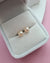 Champagne Gold Akoya Sea Pearl 18K Gold Stud Earrings - 6.4mm - Exact Pair