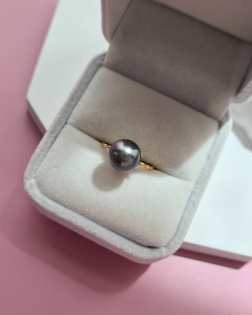 Tahitian Pearl Ring - Simple Pearl Ring
